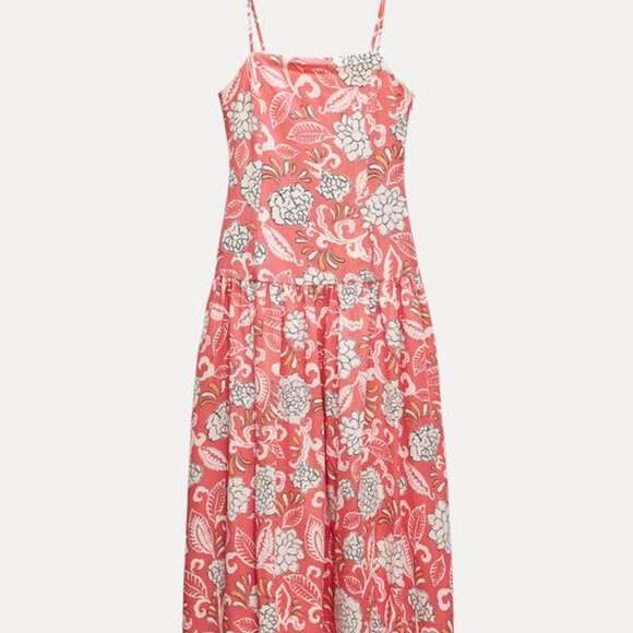 NWT ZARA PRINTED STRAPPY DRESS ZW COLLECTION M, S, L - Picture 5 of 8